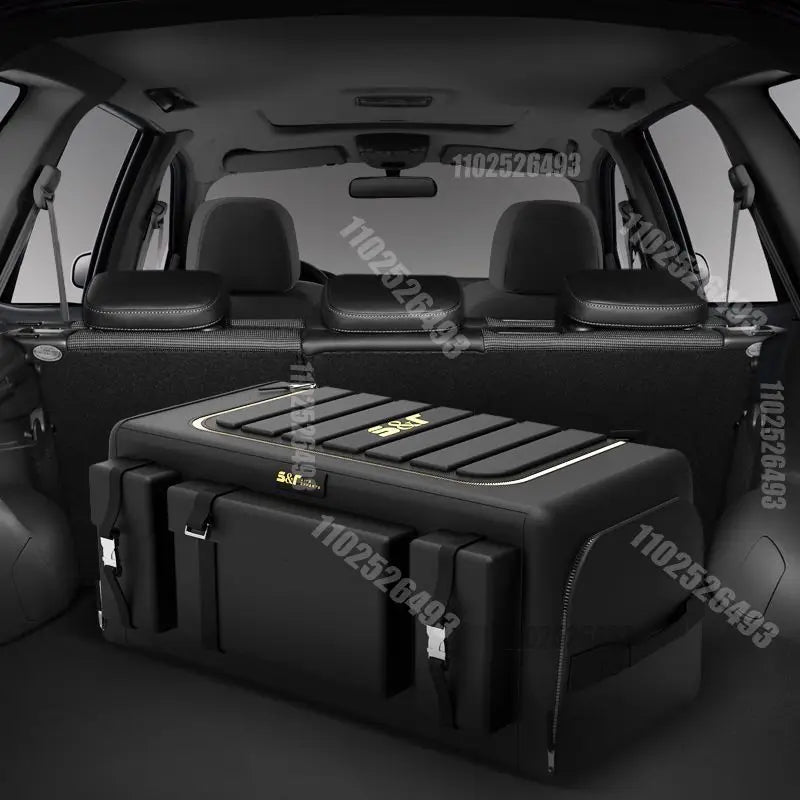 NEW Car Trunk Storage Organizer With Lid Universal Car Trunk Organizer 70L Storage Box Oxford Cloth Folding Organizador