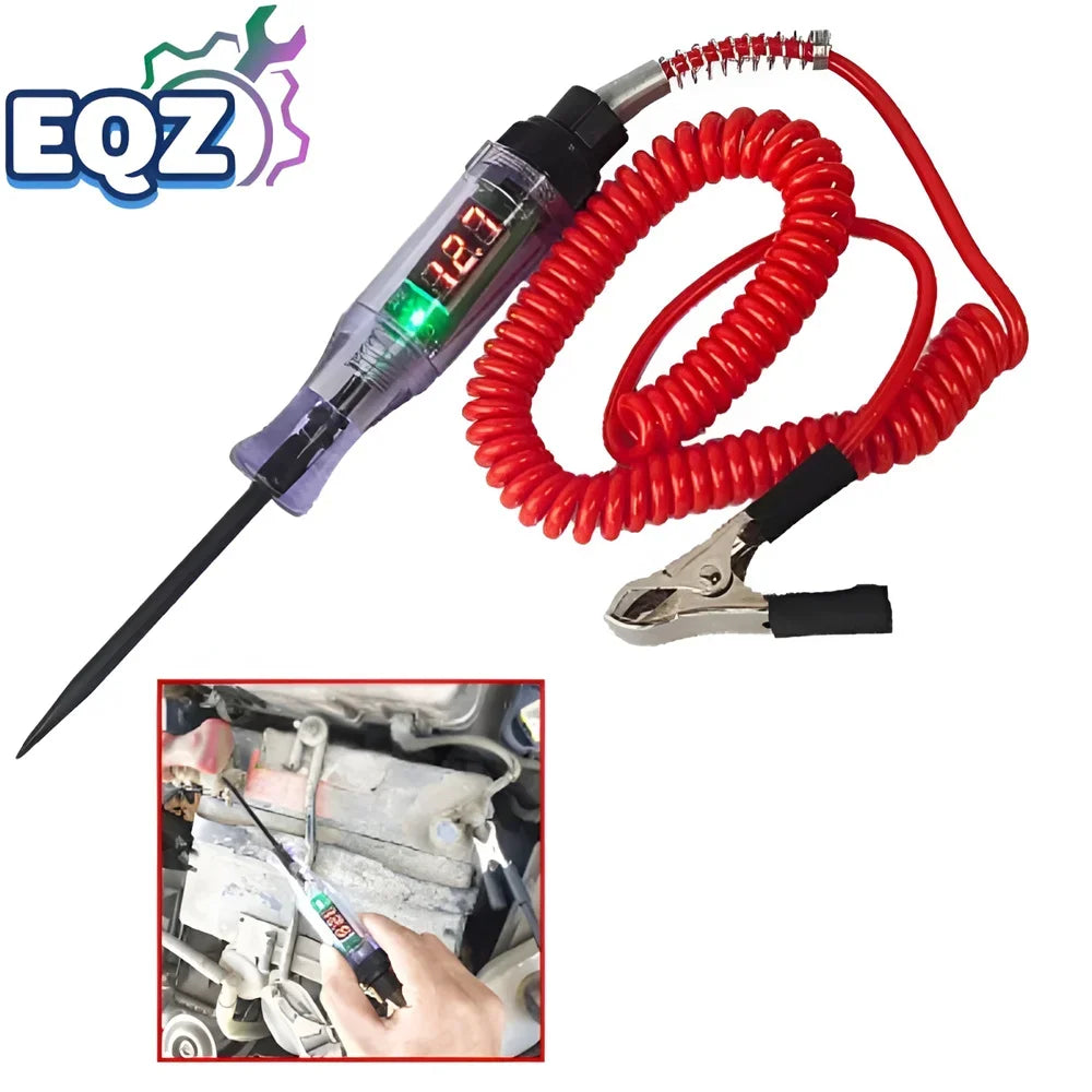 High Quality Auto Circuit Tester Truck Voltage Tester Circuit DC 6V 12V 24V Auto Diagnostic Probe Test Pen Car Tools