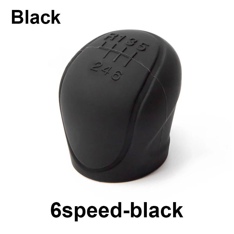 1PC Manual 5/6-speed Car Interior Accessories Car Silicone Gear Shift Knob Cover Shift Non-Slip Car Interior Accessories
