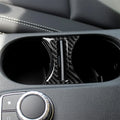 Carbon Fiber Car Accessories Interior Cup Holder Decor Car Sticker For Mercedes W169 W117 W156 A Class CLA GLA Car Styling