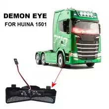 1501 RC Truck Accessories Demon Eye Light Remote Control Tractor Upgrade Parts for 770S Remote Control Truck Model Toy