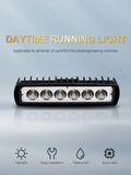 6 LED Car Work Light High Bright Spotlight Universal Offroad Automobile Truck Driving Fog Headlights DRL Driving Lamp 12V