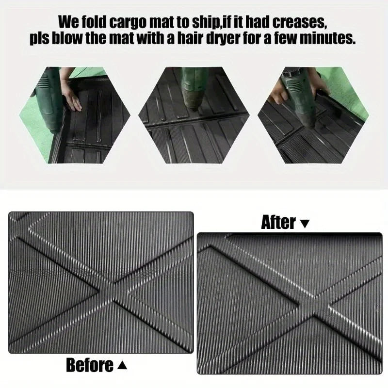 Car Rear Trunk Mat For Hyundai Tucson NX4 N-Line 2021-2025 2022 2023 2024 Luggage Cargo Boot Pad Liner Cover Rug Custom Parts