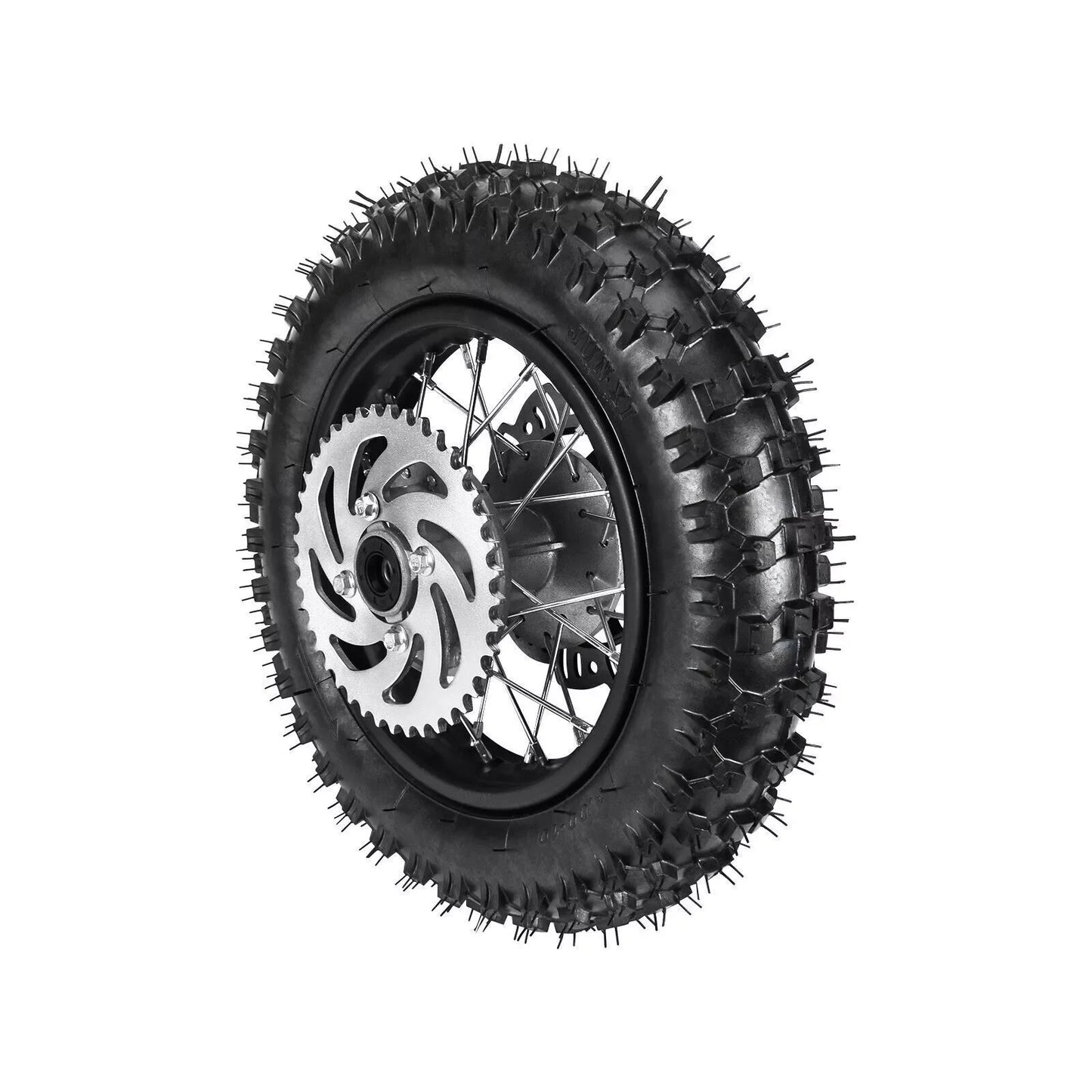 10" Rear Wheel 3.00-10 Tire Rim 3.00-10 Tire  for Dirt Pit Trail Bikes CRF KLX Motorcycle