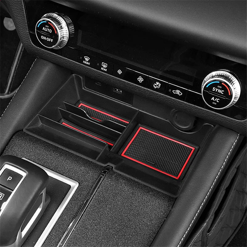for Mitsubishi Outlander 4th 2023 Car interior decoration accessories armrest box storage box partition layer 1pcs