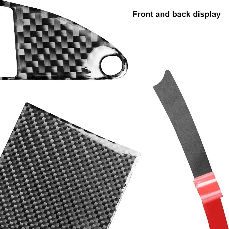 For Mini Cooper Hardtop R56 Clubman R55 R57 Accessories Carbon Fiber Interior Trim Car Roof Reading Light Lamp Cover Sticker
