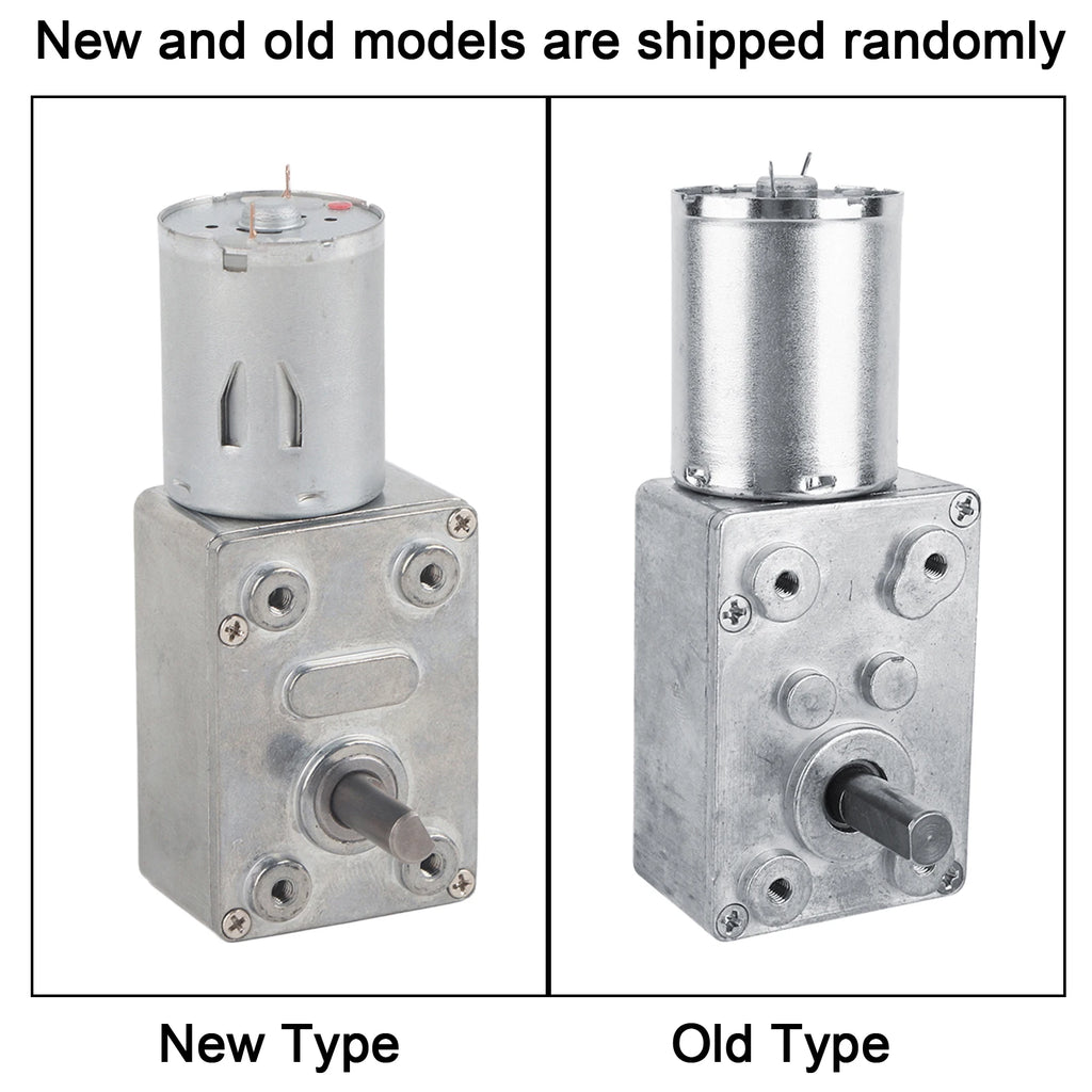 Electric Drive Motor Electric Motor Reversible High  Worm Geared Motor DC 12V Reduction Motor CW/CCW High  Motor