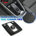 Car Inner Accessories For Audi RS3 S3 A3 8Y 2020 2021 2022 Carbon Fiber Center Console Gear Shift Head Knob Panel Cover Sticker