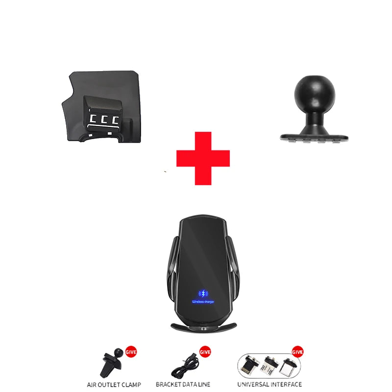 Car Phone Holder Special Fixed Bracket For Kia Carnival KA4 Kia Sedona Grand Carnival 2021~2023 Car Auto Interior Accessories