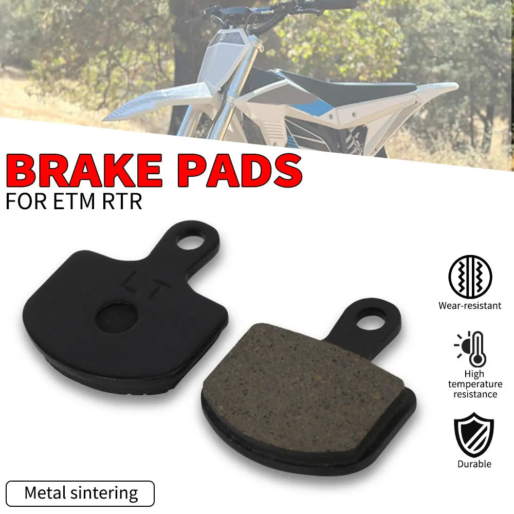 Motorcycles Accessories Brake Pads Brakes 1 Pair Front Rear Disc Brake Pads For ETM RTR Dirt Pit Motorbike Metal Sintered