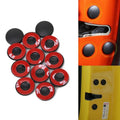 12PCS Car Interior Accessories Door Lock Screw Protector Covers Trim Decor F19A