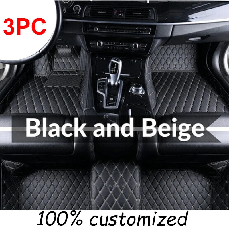 Car Floor Mats For Mazda2 Mazda 2 Demio  DJ DL 2015~2022 Leather Mat Rugs Carpets Interior Parts Car Accessories