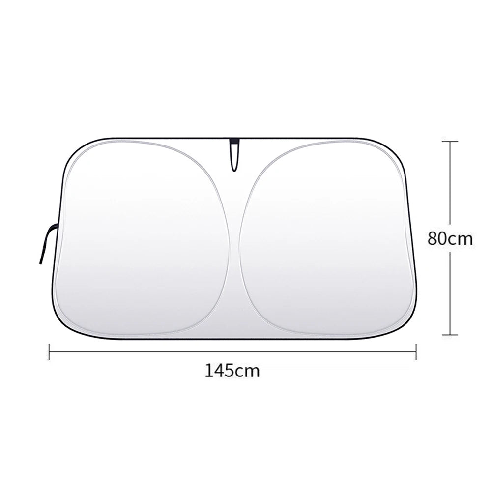 Parasol para parabrisas de coche, accesorio protector interior, visera reflectora UV para ventana delantera para VW Volkswagen Sagitar Phaeton