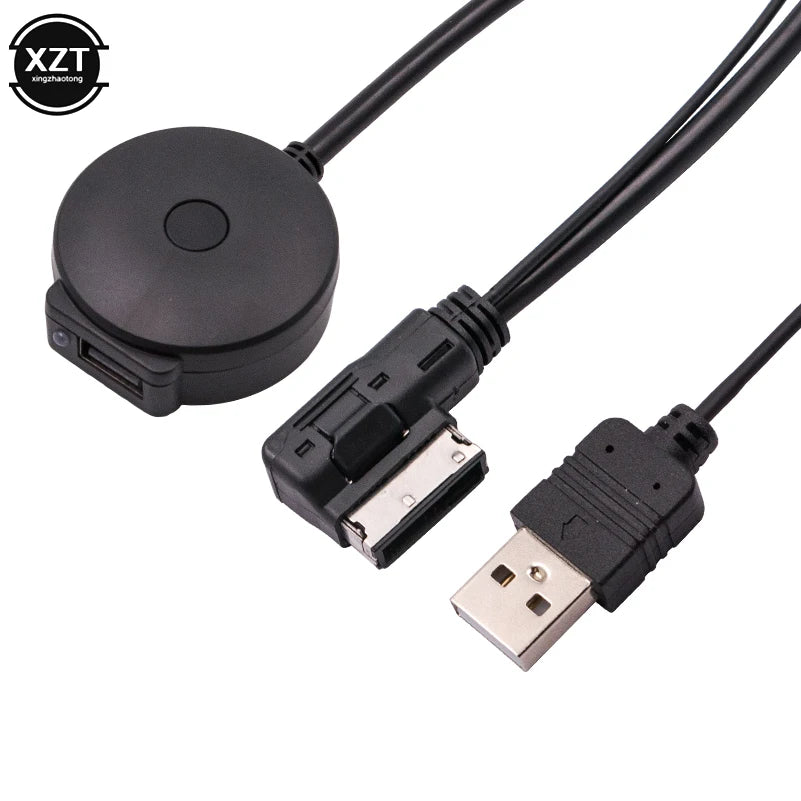 Media In AMI MDI Audio Aux USB Female Bluetooth Adapter for MMI 2G VW Audi A4 A6 Q5 Q7