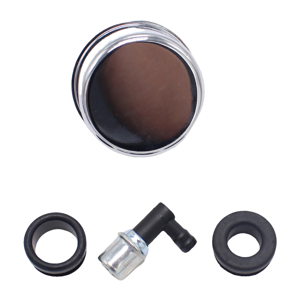 Tapa de válvula de ventilación y válvula PCV a presión cromada para GM, Chevy, Pontiac, Ford Mopar SI-AT11492, piezas de repuesto para motor de automóvil