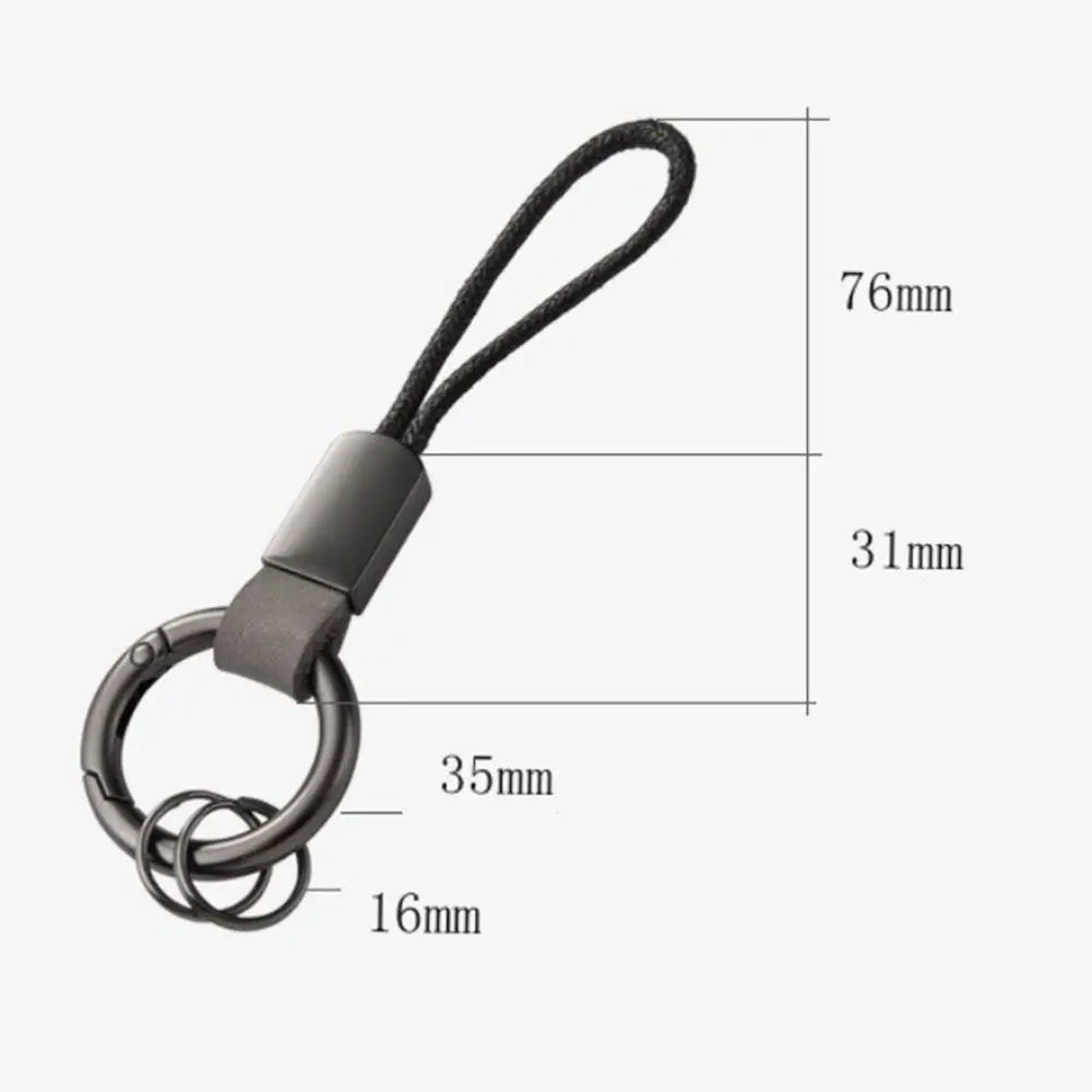 Key Cover Auto Accessories Leather Keychains Waist Belt Buckle Carabiner Keyring Accessories Lanyard Keyring Car Key Holder