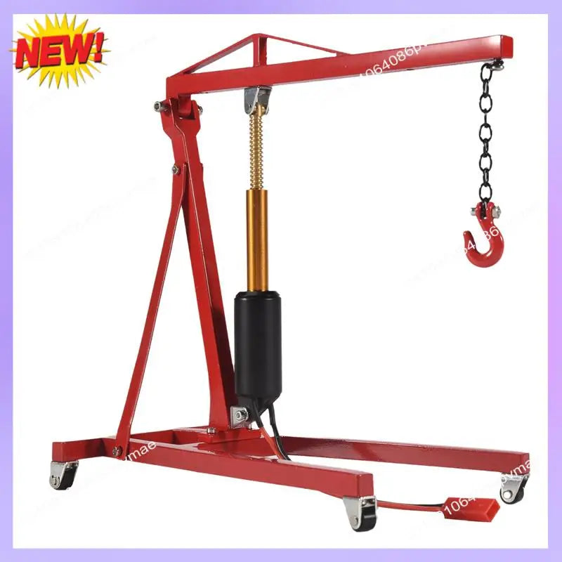 T24C Metal Electric Crane Engine Maintenance Bracket Engine Stand Jack For 1/10 RC Crawler Car Traxxas TRX4 Axial SCX10