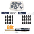 Car Motorcycle Vacuum Tyre Repair Nails Truck Scooter Bike Tire Puncture Repair Tubeless Tools Rubber Metal Accessories 10/30Pcs