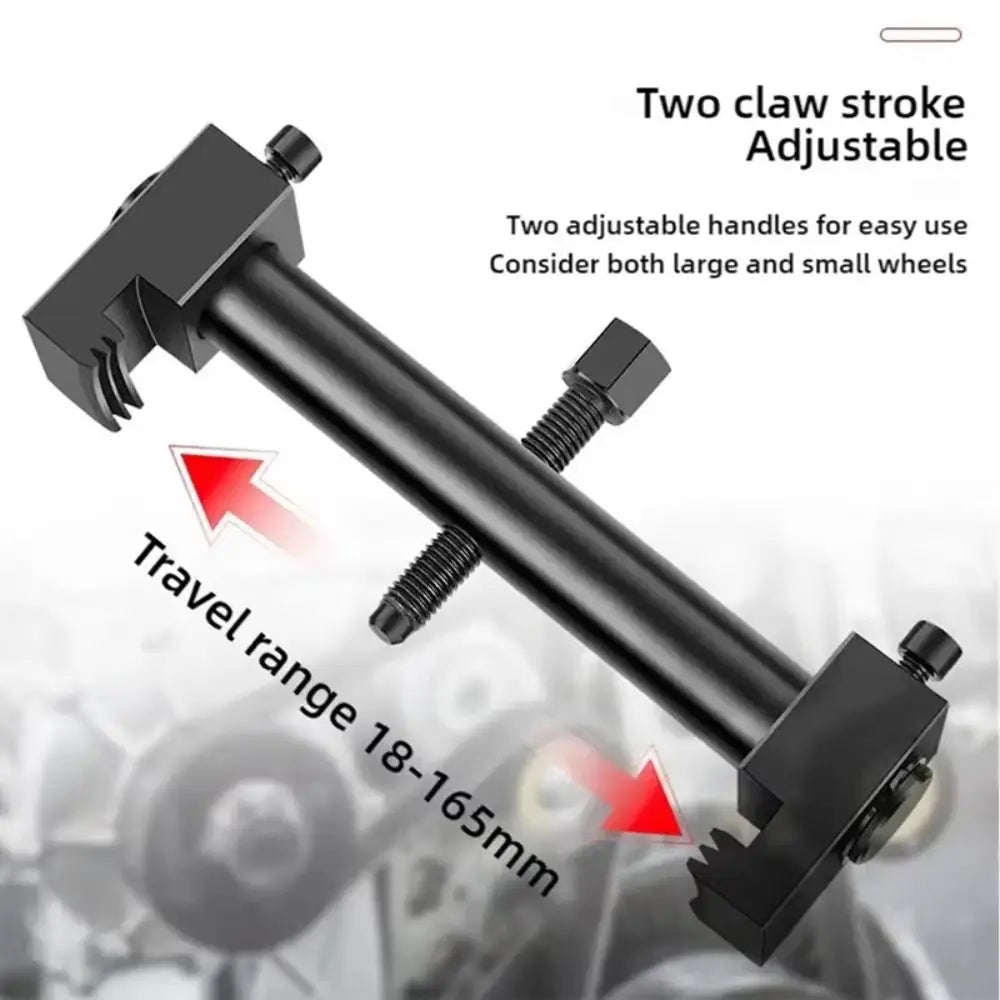Adjustable Design Pulley Removal Tool Set Firm Grip Non-slip Crankshaft Remover Tool Universal Fit Easy Operation
