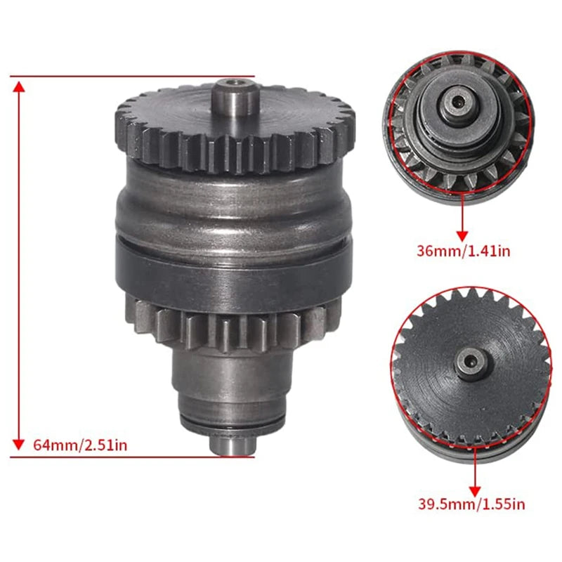 Electric Engine Parts For KTM Starter And Bendix Set OEM Number: 55140001100 55140026100 55140026400 Motorcycle Accessories