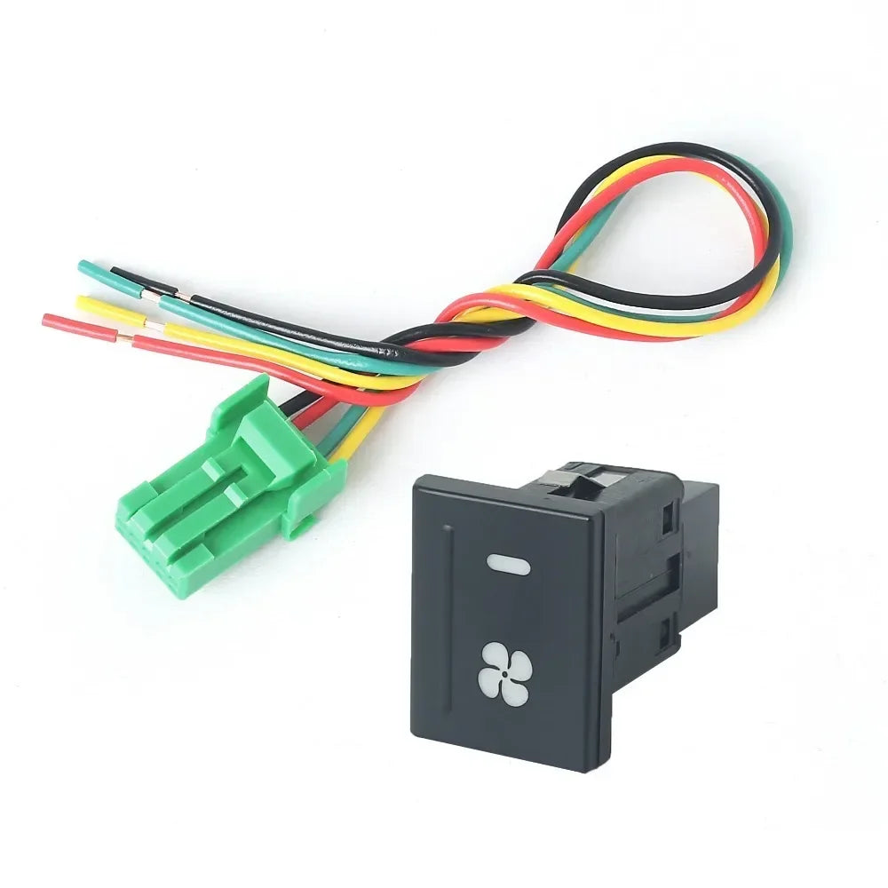 For Volkswagen Amarok 11-18 Accessories 1PC Car LED DRL Fog Lights Power Spotlight Fan Radar Front Rear Diff Lock Electronic Dog