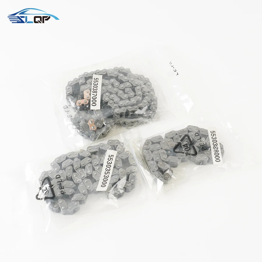 12 PCS For A3 A4 A5 A6 TT Jetta Passat Tiguan CC Golf 6 1.8 2.0 TSI EA888 GEN3 Timing Chain Tensioner Kit Guide rail chain plate