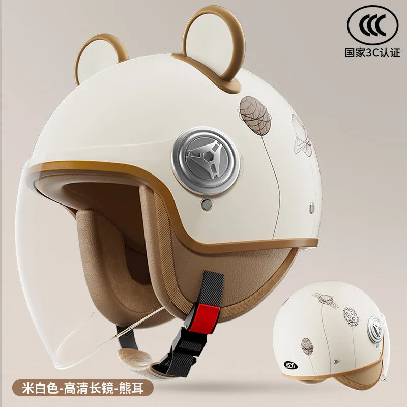 Motorcycle Helmet Unisex Scooter Motos Helmets Casco Capacete  Men and Women Capacetes De Moto