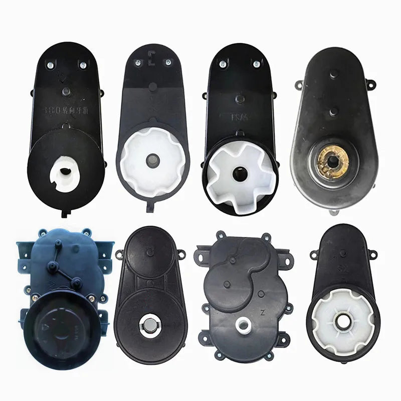 Children's electric vehicle 24V steering shaft motor, 12V/6V Ride on toys servos motor gearbox, Kid's Ride on car steering box
