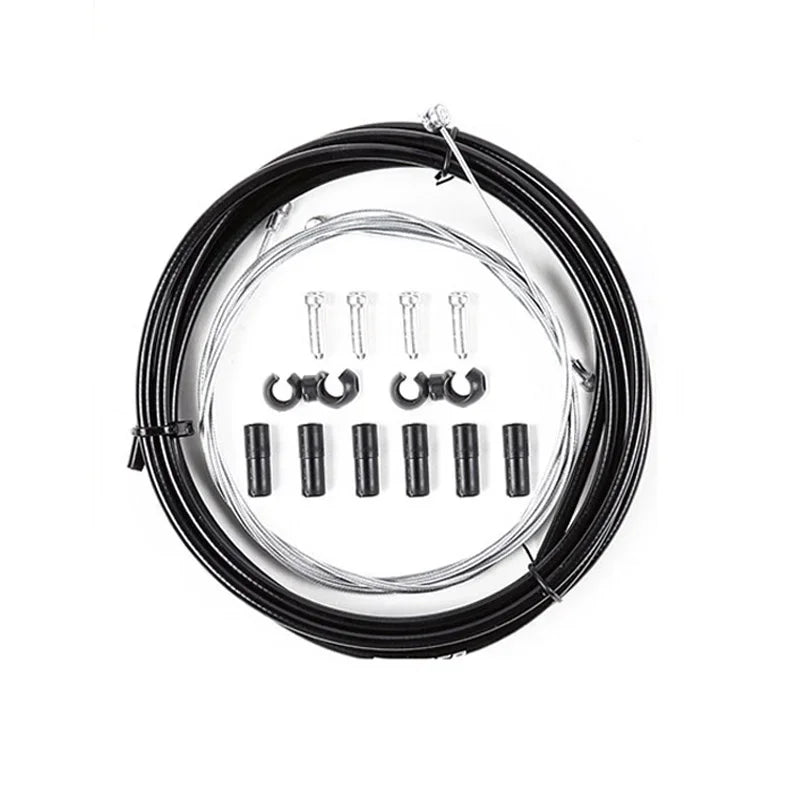 BUCKLOS Bicycle V Brakes Set Road Mountain Bike Rim Brakes Kit Bicycle V Brake Caliper/Cable/Lever Line Pulling Rim Brake