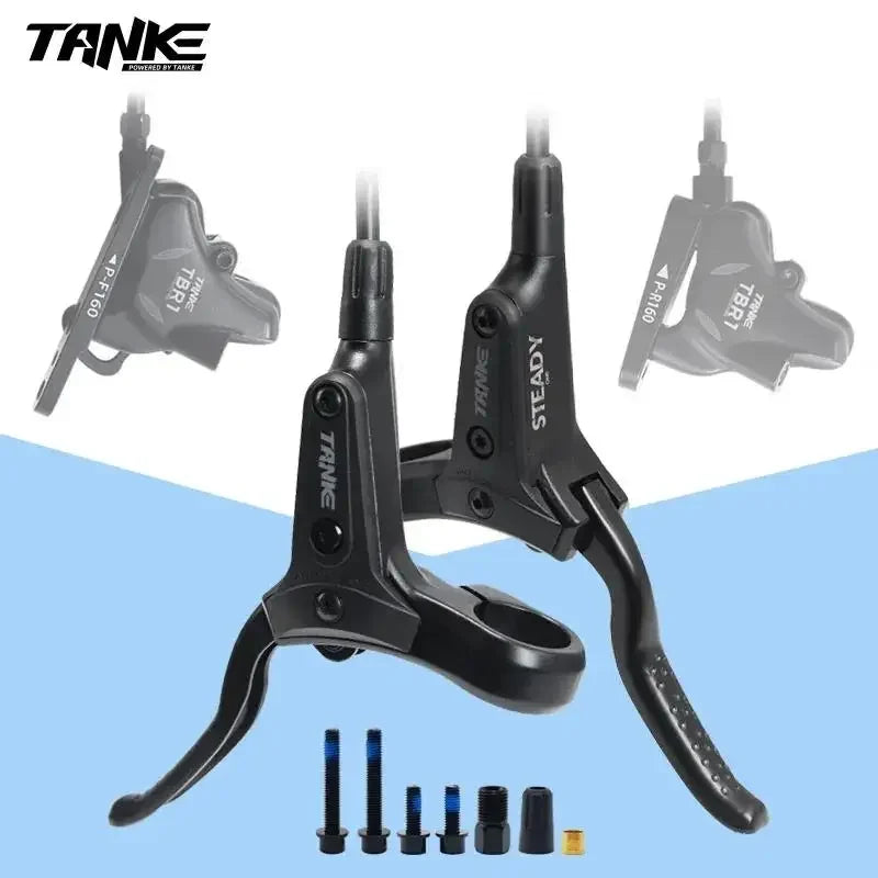Road bike brakes,road Bicycle brakes hydraulic direct Calipers,TANKE FLAT MOUNT Oil Pressure Disc Brake,Double Piston Brake Part