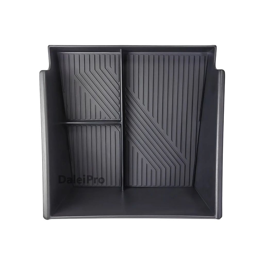Car Center Console Organizer Tray For BYD Seal 2023 2024 Atto 4 EV Layered Storage Box Armrest Organizer Box TPE Car Accessories