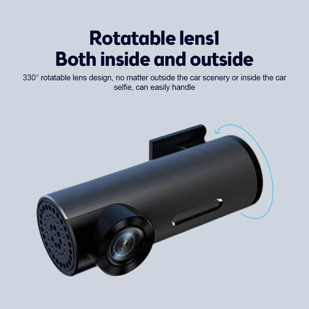 WIFI Dash Cam 1080P HD vehicle driving recorder with APP Car DVR Front Camera Video Recorder Night Vision Dashcam Car Assecories