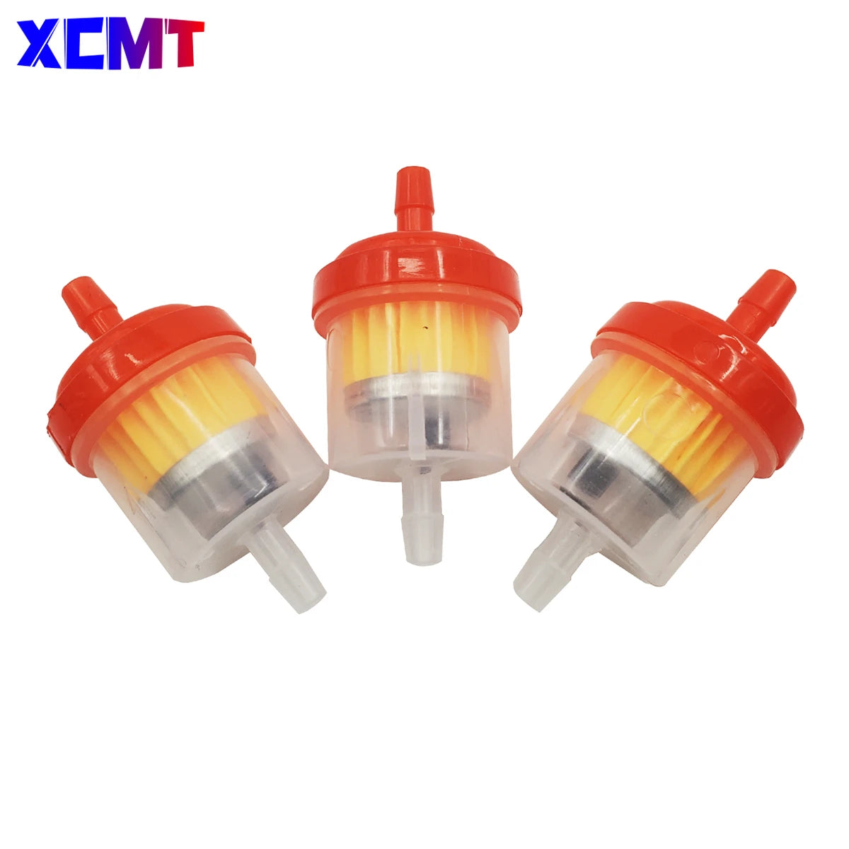 Motorcycle 5 Pcs Engine Carb Oil Gasoline Liquid Fuel Filter Oil Filter Gas Petrol Filters For KTM Honda Suzuki Kawasaki Etc