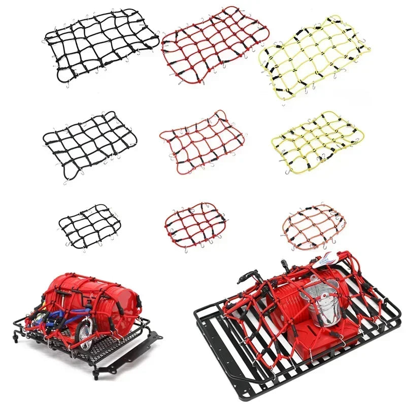 1/10 Accessory Luggage Roof Rack Net for 1/10 RC Crawler AXIAL SCX10 D90 D110 Traxxas TRX-4 Trx4 Rc Car Accessories and Parts