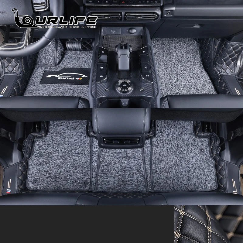 For HAVAL H7 2024 2025 LHD RHD Accessories Specialized Floor Mats Car Mat Leather Waterproof Foot Mat Full Covers