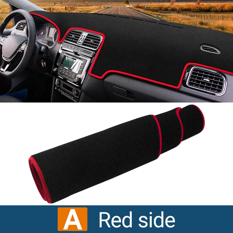 Car Dashboard Cover For Volkswagen VW Polo 6R 6C 2009 2010 2011 2012 2013 2014 2015 2016 POLO MK5 Dash Sun Shade Pad Accessories