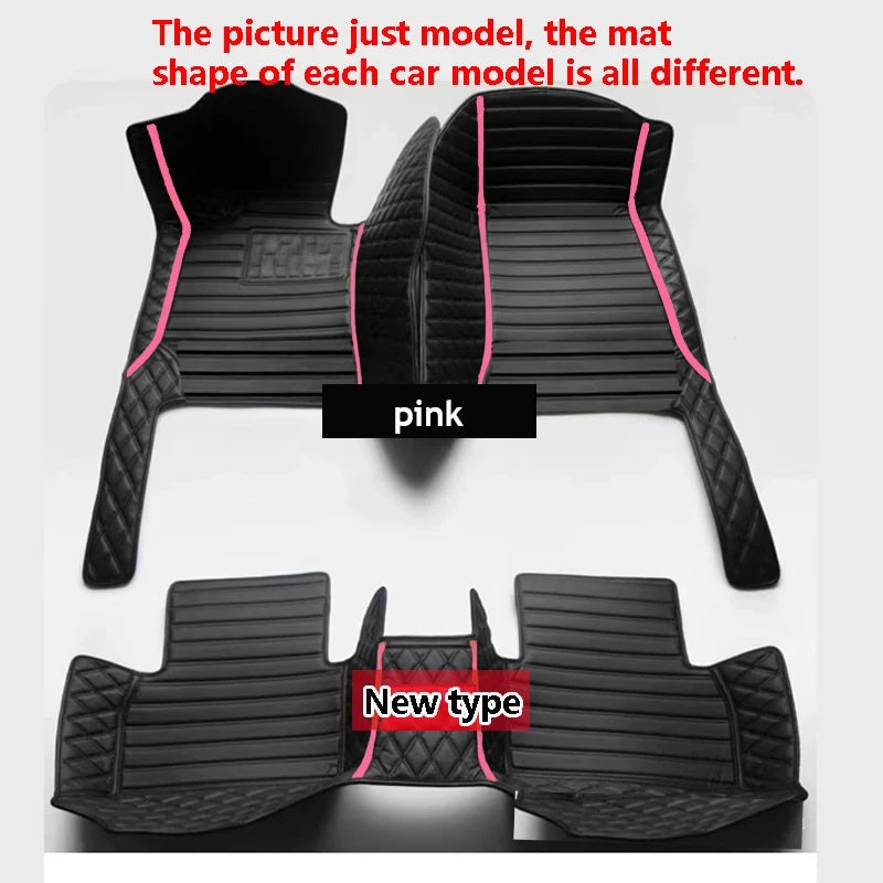 Custom Car Floor Mat for Ford fusion Mondeo All model Mondeo 4 mk4 mk5 MK3 MK6 auto Rug Carpets accessories interior