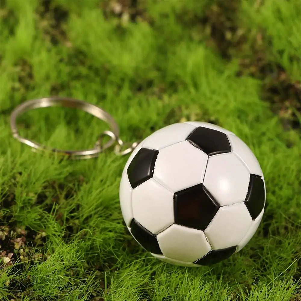 Car Accessories Special Soccer Car Pendant Fun Keychains Key Ring Bag Pendant Ball KeyChain Key Holder