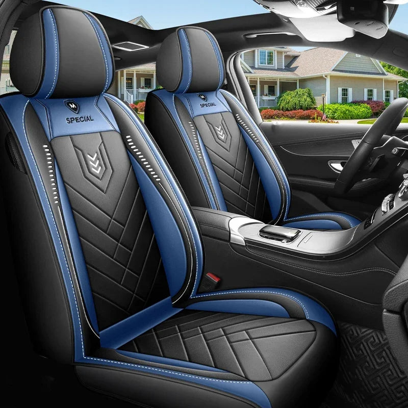 1pcs Car seat cover full surround new seat cushion leather car cover Four season universal seat cover seat cover