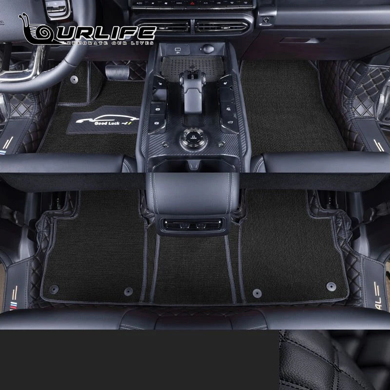 For HAVAL H7 2024 2025 LHD RHD Accessories Specialized Floor Mats Car Mat Leather Waterproof Foot Mat Full Covers