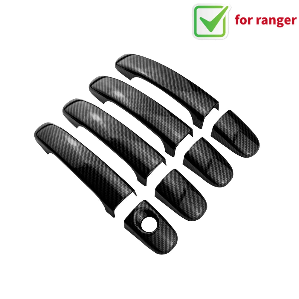 Auto for Ford Ranger Everest Endeavour 2015 - 2022 Car Accessories Outer Door Handle Protection Cover Trim Stickers