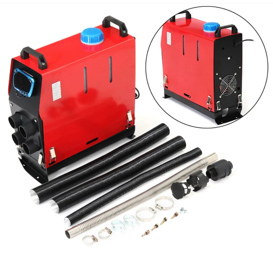 New 12V/24V Diesel Parking Heater 5KW/8KW Vertical All-in-one Machine For Electric Vehicles Caravans