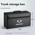 Car Trunk Organizer Box Foldable Storage Tidying Bag Auto Accessories For Ssangyong Rexton Tivoli Musso Kyron Korando Actyon
