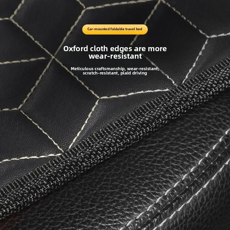 Rear Seat Sleeping Pad Non-Inflatable Car Bed Mattress Adjustable Folding Camping Mattress for Van SUV Truck