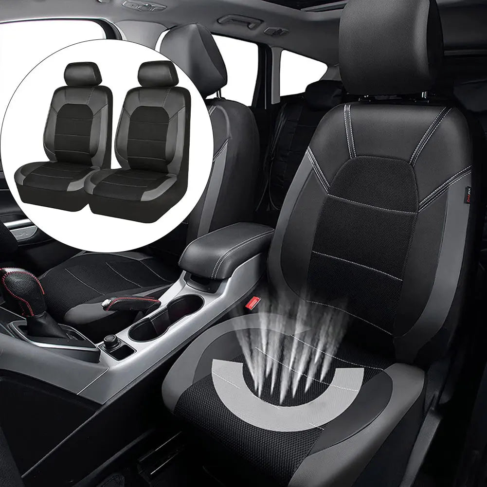 Car Seat Cover Car Front Seat Protective Cover Anti-slip Seat Car Interior Full Surrounded Seat Protector Waterproof Fit Sedan