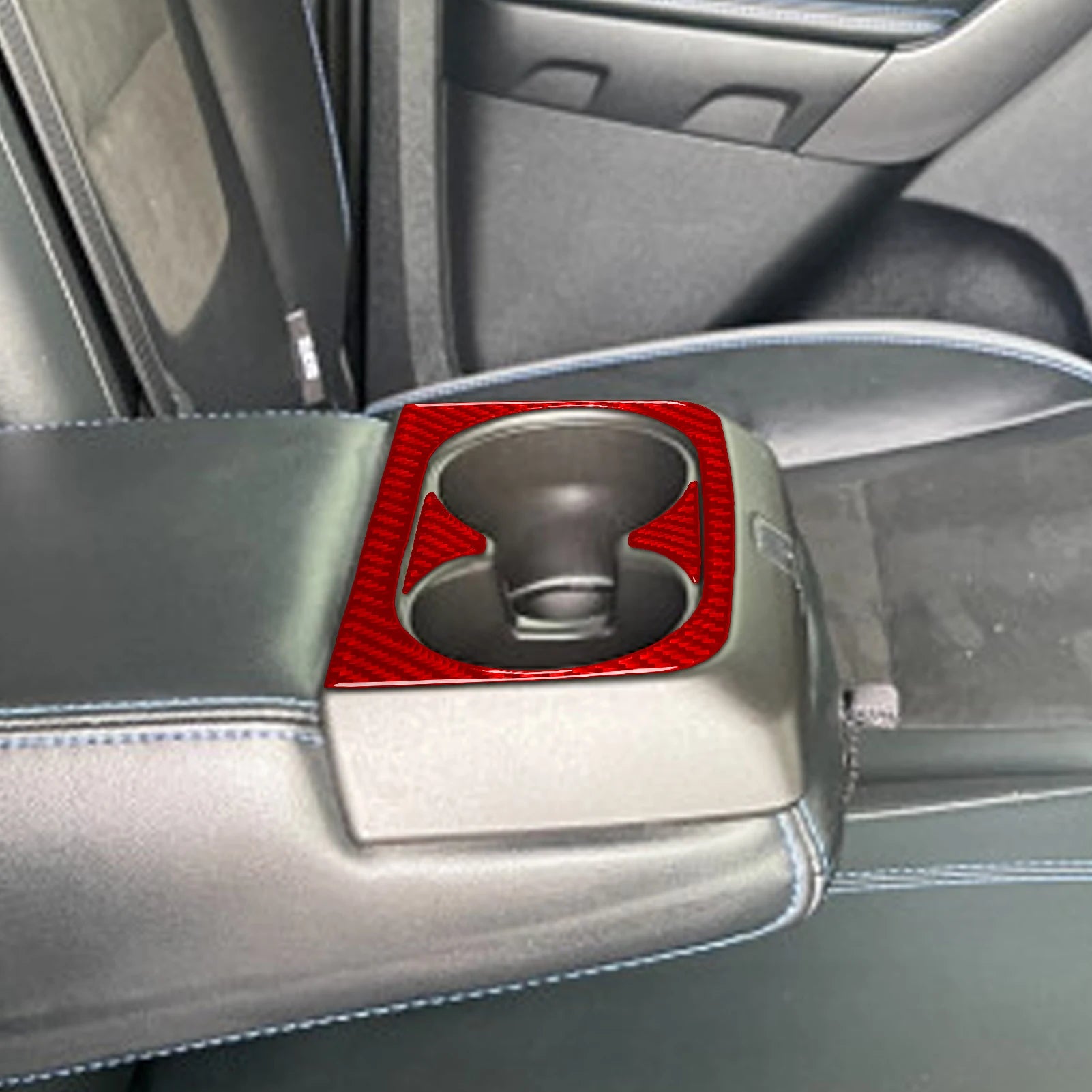 For Ford Ranger Sport 2021 2022 2023 Accessories Carbon Fiber Car Interior Door Handle Gear Air Panel Trim Sticker Decoration