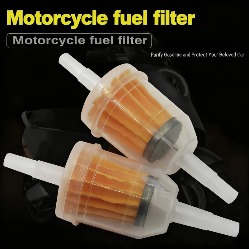 Universal Gasoline Gas Fuel Filter Car Inner Fuel Filters Motorcycle Scooter Gasoline Oil Filter Tool Moto ATV Fuel Filter