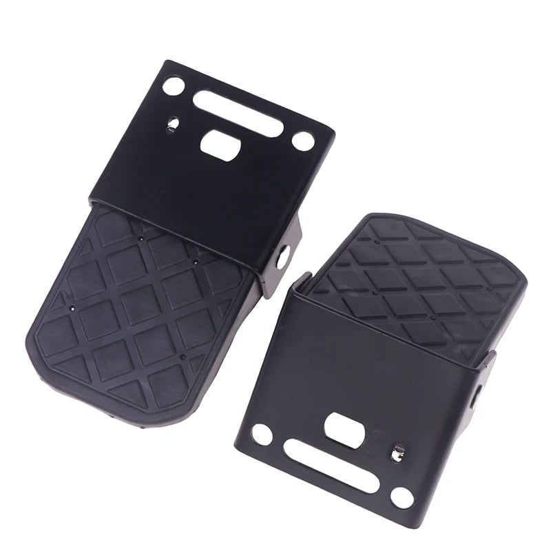 2PCS Folding Truck Bed Step Anti-Slip For Boat Trailer Bumper Pickup Truck Tailgate Ladder Campers RV Exterior Accessories