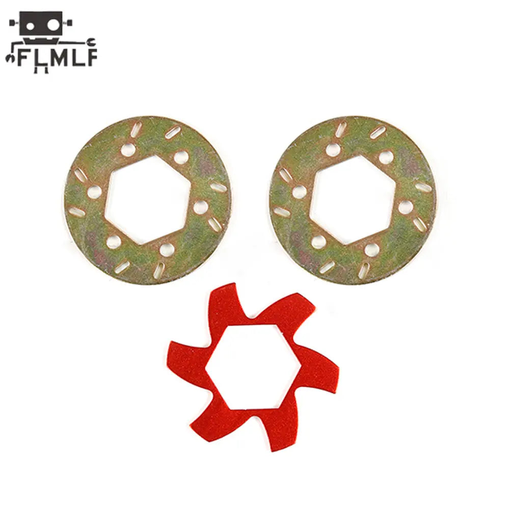 Remote Control Car CNC Metal Brakes Pad or Brake Disc Set for 1/5 Scale HPI ROFUN BAHA ROVAN KM BAJA 5B 5T 5SC SS RC Truck Parts