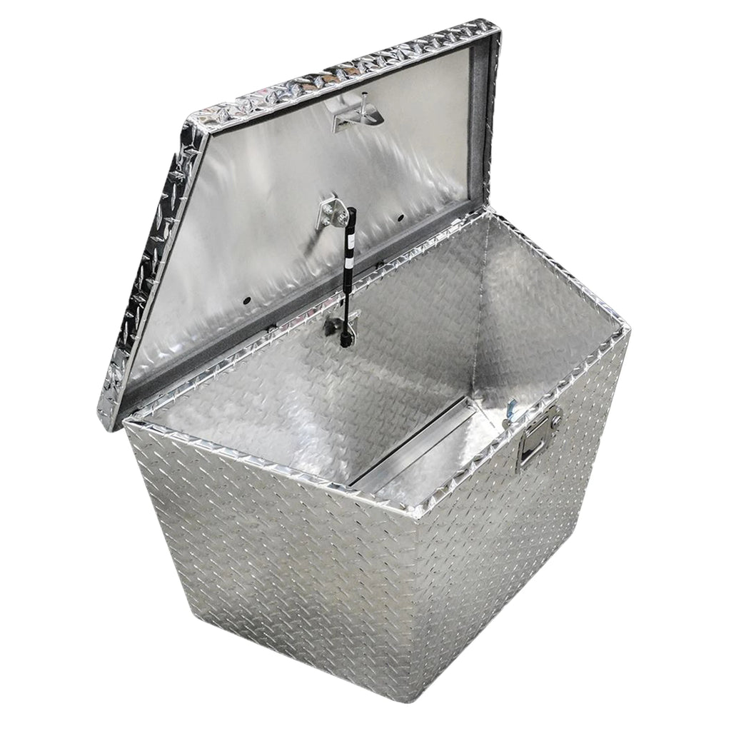 33" Trailer Silver Truck Pickup Underbed Aluminum Tongue Storage Tool Box